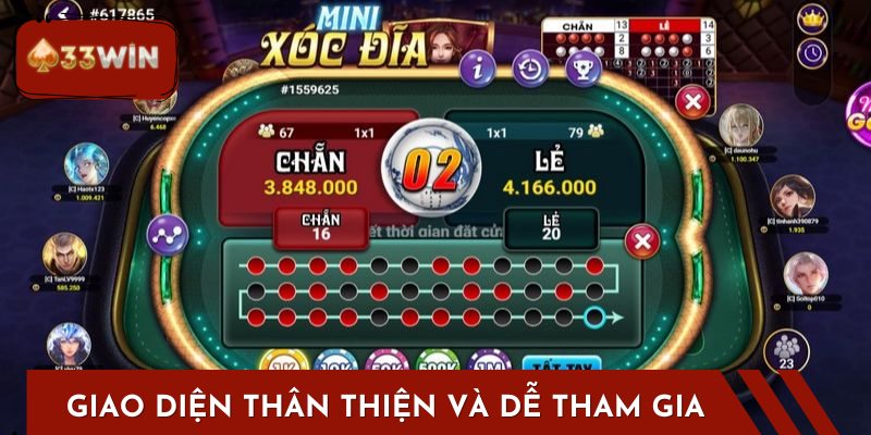 Giao Diện Thân Thiện Và Dễ Dàng Tham Gia